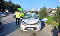 Yolun Karşısına Geçerken Otomobil Çarpan Yaya Öldü