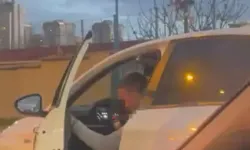 Ataşehir'de Tartıştığı Sürücüyü Tehdit Edip Çocuğuna Küfür Eden Saldırgan  Yakalandı