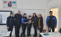 Tokat’ta Şehit Polisin Oğluna Sürpriz Doğum Günü Kutlaması