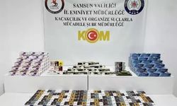 Samsun'da 30 Bin Boş, 4 Bin 120 Dolu Makaron Sigara Ele Geçirildi