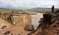 Şanlıurfa'da Sağanak Yağışta Köprü Çöktü