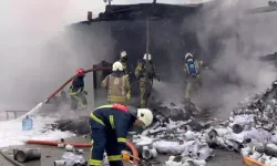 Arnavutköy'de Plastik Üretim Ve Depolama İmalathanesinde Yangın