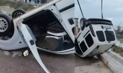 Sulama Kanalına Devrilen Aracın Sürücüsü Hayatını Kaybetti