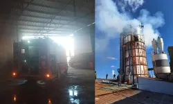 Necati Şaşmaz’ın Fabrikasındaki Talaş Silosunda Yangın