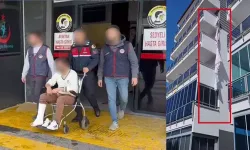 5'inci Kattan Sarkıttığı Çarşafla Kaçarken 15 Metreden Düşen Firari Hükümlünün Bacağı Kırıldı
