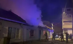 Bursa'da Tek Katlı Evde Yangın