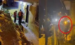 Üsküdar’da Denetim Noktasından Kaçan Otomobil Apartman Boşluğuna Düştü
