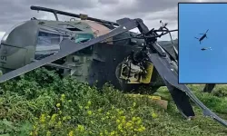 İzmir'de Zorunlu İniş Yapan Askeri Helikopterin Gövdesi De Olay Yerinden Kaldırıldı