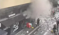 Kadıköy’de İş Yerinde Yangın Paniği