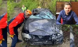 Rize’de Otomobil, Şarampole Yuvarlandı: 1 Ölü, 1 Yaralı