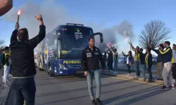 Fenerbahçe Kafilesine  Sivas'ta Çoşkulu Karşılama