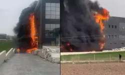 Ankara'da Fabrika Yangını Meydana Geldi