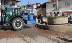 Sulusaray’da Sular Kesildi Vatandaşlar Çeşmelerden Su Taşıdılar