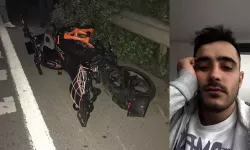 Devrilen Motosiklette Sürüklenip Bariyerlere Çarpan Sürücü Öldü