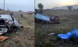 Antalya'da Otomobil, Takla Attı: 2 kişi Öldü