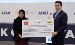 AFAD'a 523 Bin 980 Dolarlık Deprem Yardımı