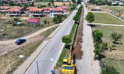 1100 Metre İçme Suyu Hattı İçin Çalışmalarına Başlandı