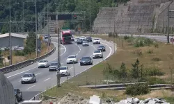 Bolu Dağı Geçişinde Bayram Tatili Yoğunluğu