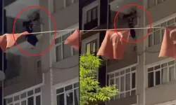 4'üncü Kat Balkonundan Atlamaya Çalışan Kadını Özel Harekat Kurtardı