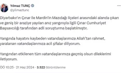 5 Kişinin Öldüğü Anız Yangınına İlişkin Soruşturma Başlatıldı