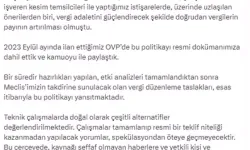 Cevdet Yılmaz: Vergi Paketi Tamamlanmadan Yapılan Yorumlar Spekülasyondan Öteye Geçmeyecektir