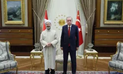 Cumhurbaşkanı Erdoğan, Diyanet İşleri Başkanı Erbaş İle Görüştü