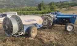 İlaçlama Makinesini Bağlamak İstediği Traktörün Altında Kalan Çiftçi Ağır Yaralandı