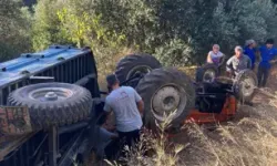 Muğla'da Traktör Devrildi; 1 Ölü, 1 Yaralı