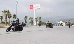 İleri Sürüş Motosiklet Eğitimleri Veriliyor