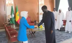 Bakan Göktaş, Senegal Cumhurbaşkanı Faye İle Bir Araya Geldi