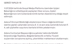 Bakan Yerlikaya: Bakanlık Adı İle Sahte Kimlik Kartı Düzenleyen 2 Şüpheli Tutuklandı