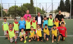 Başkan Yetişkin Geleceğin Futbolcularıyla Buluştu