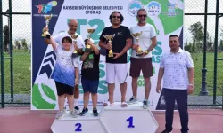 T200 Master Tenis Turnuvası Tamamlandı