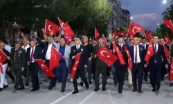 Burdur'da 15 Temmuz Yürüyüşü