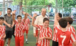 Başkan Kocagöz, Küçük Futbolcularla Buluştu