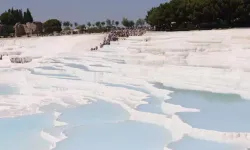 'Pamukkale'de Saniyede 450 Litre Olan Su Debisi, Son 30 Yılda 150 Litreye Kadar Düştü'