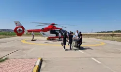 Ambulans Helikopter, 79 Yaşındaki Hasta İçin Havalandı