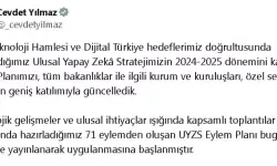 Cumhurbaşkanı Yardımcısı Yılmaz: UYZS Eylem Planı'nın Uygulanmasına Başlandı