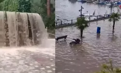 Bursa’da Sağanak, Yolları Göle Çevirdi