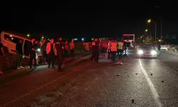 Kütahya'da Zincirleme Kaza: 1 Ölü, 4 Yaralı