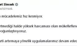 Bakan Şimşek: Gelir Beyan Etmeyen Mükelleflere Yönelik Denetimleri Yoğunlaştırıyoruz