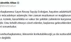 İletişim Başkanı Altun: Cumhurbaşkanımızı Tehdit Etmeye Cüret Edenler, Başlarına Geleceklerden Kendileri Sorumludur