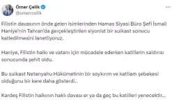 AK Parti'li Çelik: Haniye'nin Katledilmesini Lanetliyoruz