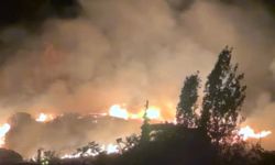 Tokat'ta Hac Dağındaki Örtü Yangını Büyümeden Söndürüldü