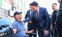 Tokat Valisi Abdullah Köklü, Depremde Yaralanan Zabit Babacan ile Görüştü