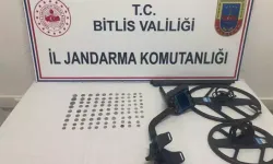 Bitlis'te 97 Tarihi Sikke Ele Geçirildi