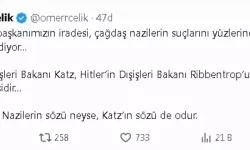 Ömer Çelik: Katz, Hitler'in Dışişleri Bakanı Ribbentrop'un Fotokopisidir