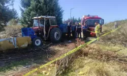 Malzeme Almak İçin Geldiği Bursa'da, Traktörünün Tekeri Altında Ölü Bulundu