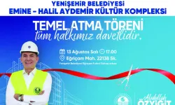 Yenişehir Belediyesi Yeni Kültür Kompleksinin Temelini Yarın Atıyor