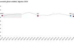 TÜİK: Ağustosta Ekonomik Güven Endeksi Düşüş Göstermiştir